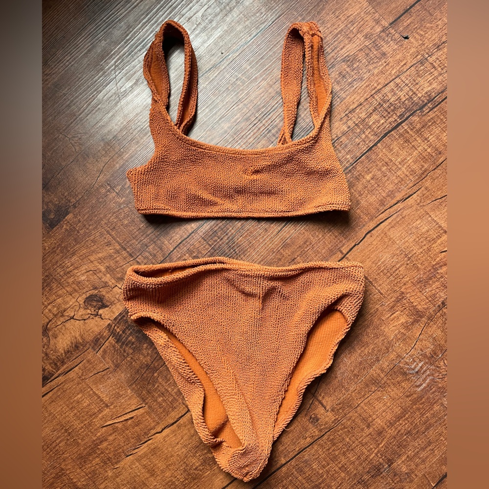 Youswim two piece. High waisted bottoms
